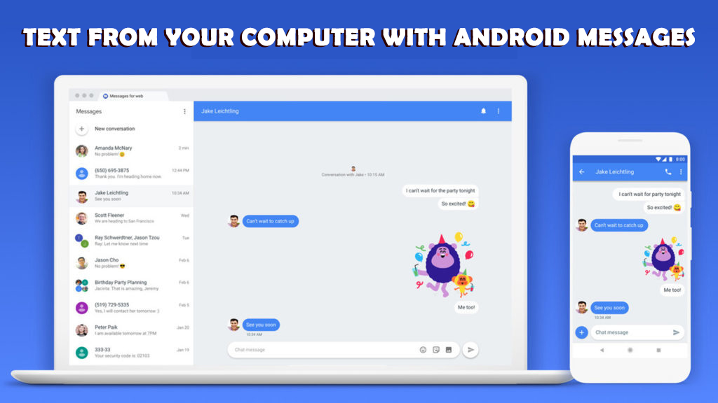 How To Text From Your Computer With Android Messages
